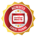 accredited certification badge for expert duct cleaning in kansas city