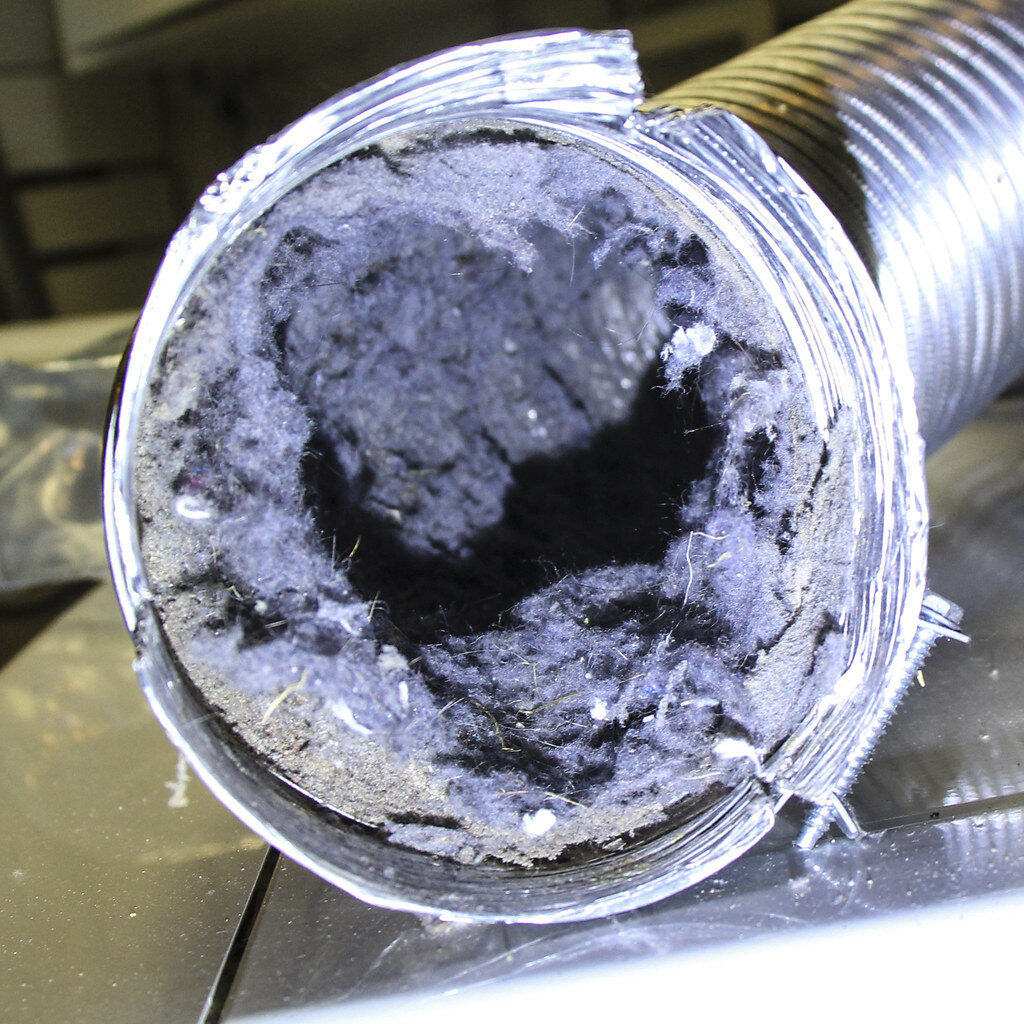 Professional dryer vent cleaning service cost