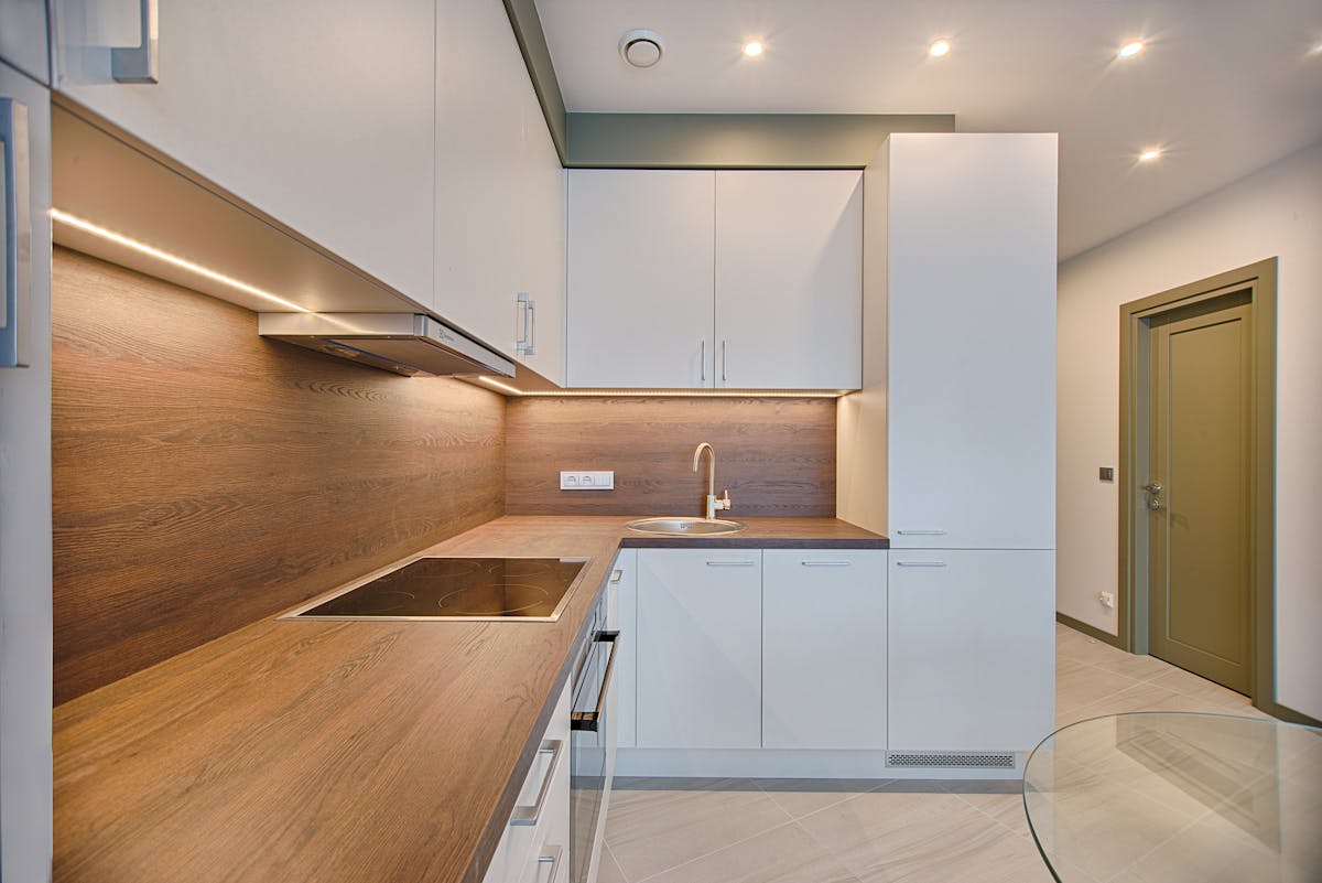 Clean modern home interior in Overland Park