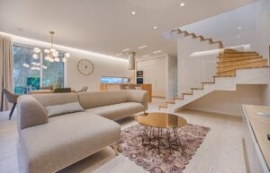 Home renovation interior where duct cleaning is essential after remodeling work