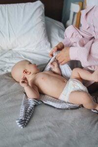 Beautiful nursery room where air quality for babies is essential for healthy development